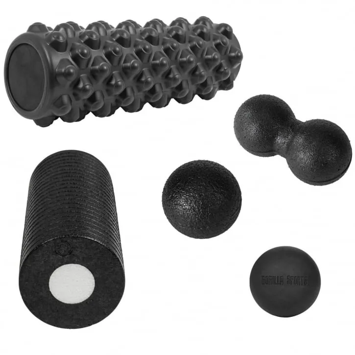 Alternativ bild 0 för Gorilla Sports Faciapaketet - FoamRoller Massageboll