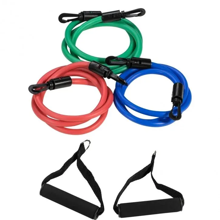 Bild 2 för Gorilla Sports Gummiband Justerbara - Tre färger