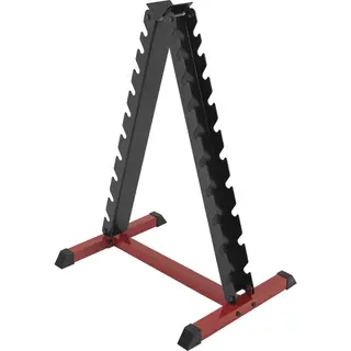 Produktfoto för Gorilla Sports Hantelställ - Kromade Hantlar