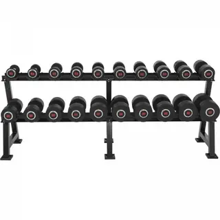 Produktfoto för Gorilla Sports Hantlar och Hantelställ - 325kg