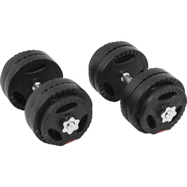 Bild 2 för Gorilla Sports Hantlar PRO Trigrip - 2x15 kg