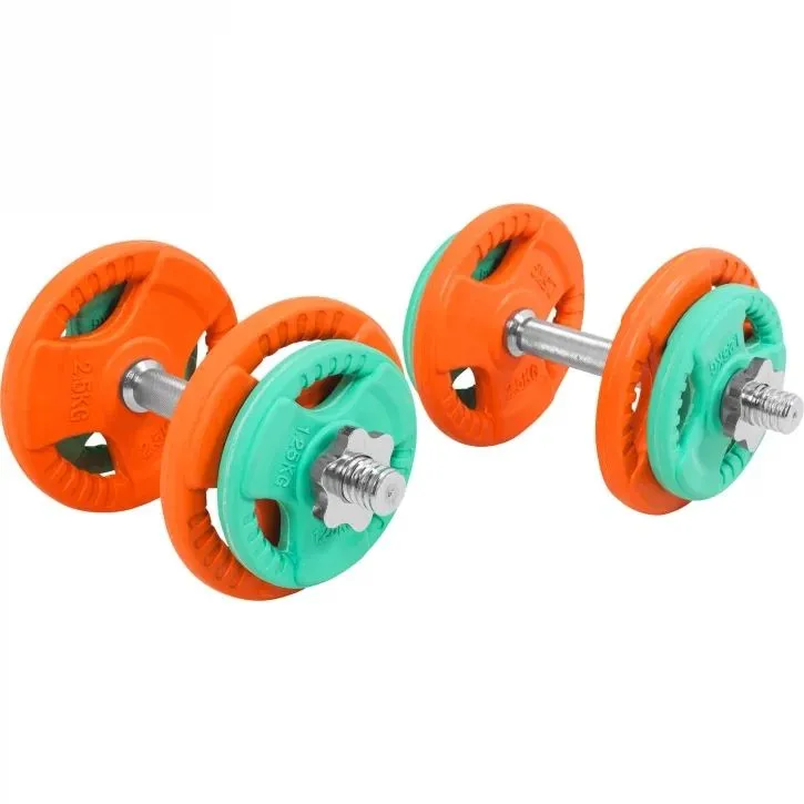 Bild 1 för Gorilla Sports Hantlar Trigrip 31 mm