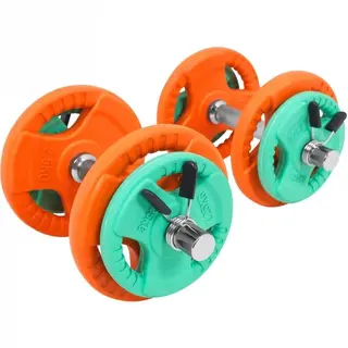 Produktfoto för Gorilla Sports Hantlar Trigrip 31 mm