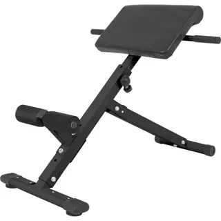 Produktfoto för Gorilla Sports Hyperextensions-bänk rygglyftsbänk - Hopfällbar