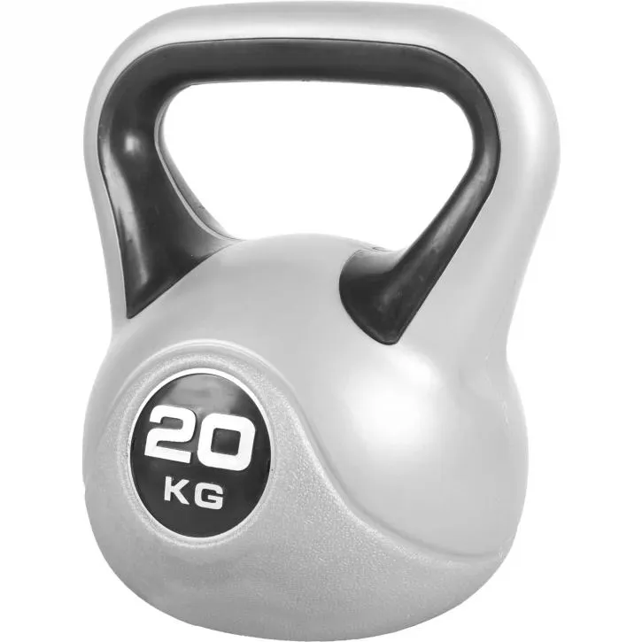 Bild 2 för Gorilla Sports Kettlebell Fitness-paket - 113kg(2-20kg), Paket Kettlebell