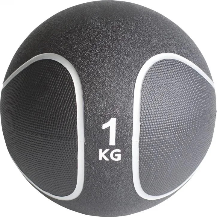 Alternativ bild 0 för Gorilla Sports Medicinboll Svart/Silver