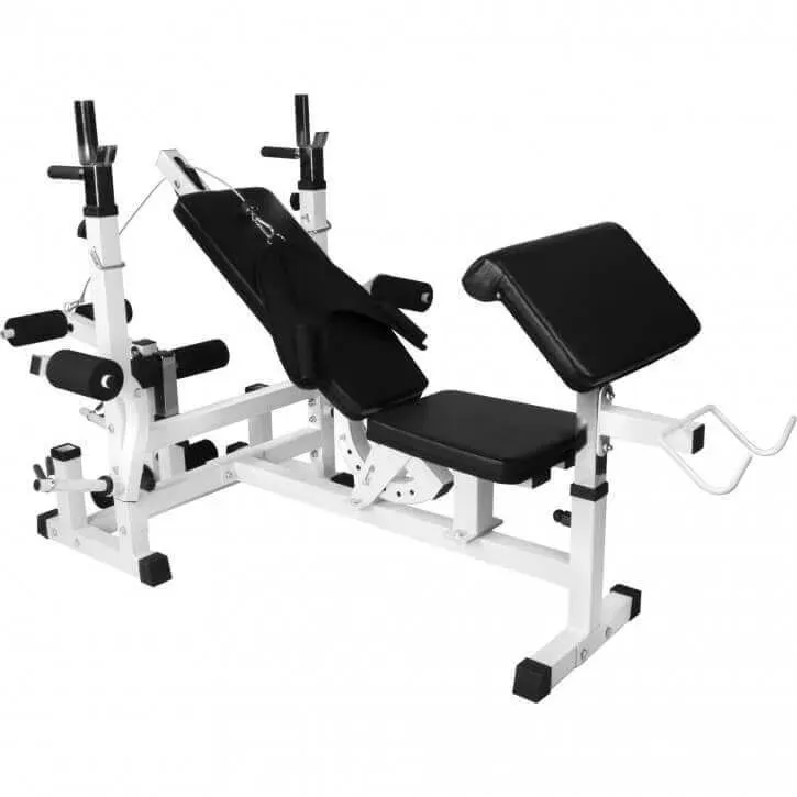 Bild 2 för Gorilla Sports Multigym TRIGRIP 100kg - Viktpaket, lats, Multigym