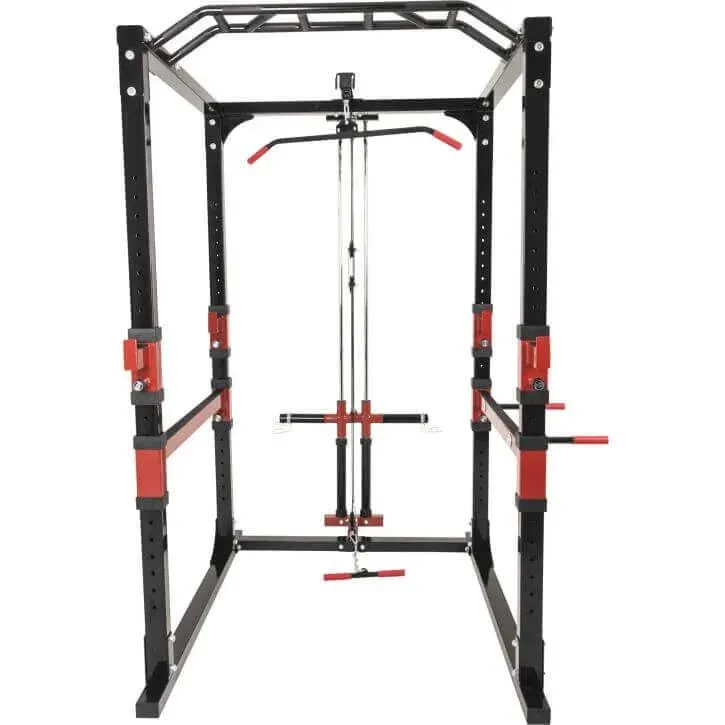 Bild 1 för Gorilla Sports Power Rack Cage - Ink kabelstation