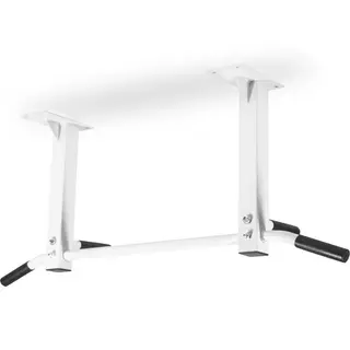 Produktfoto för Gorilla Sports Pull-Up-Stång Chinsstång WHITE - Tak