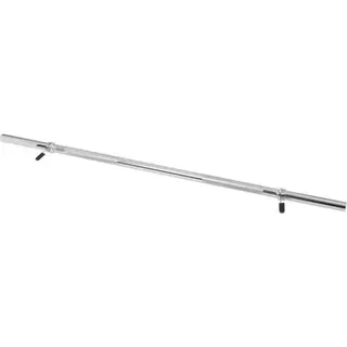 Produktfoto för Gorilla Sports Skivstång 120 cm Fjäderlås - 30 mm