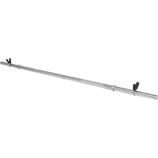Produktfoto för Gorilla Sports Skivstång 150 cm Fjäderlås - 30 mm