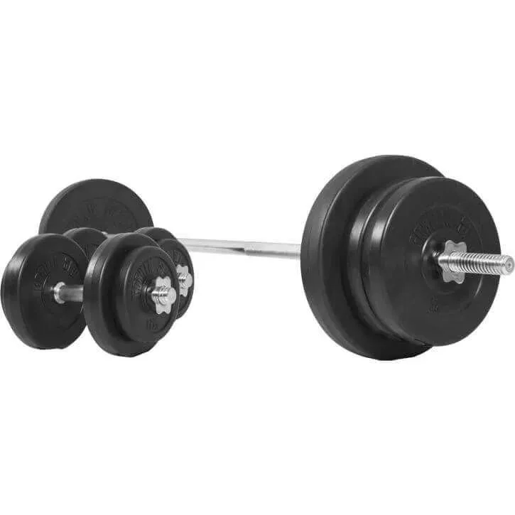 Bild 2 för Gorilla Sports Skivstång Hantlar BASIC - 70kg