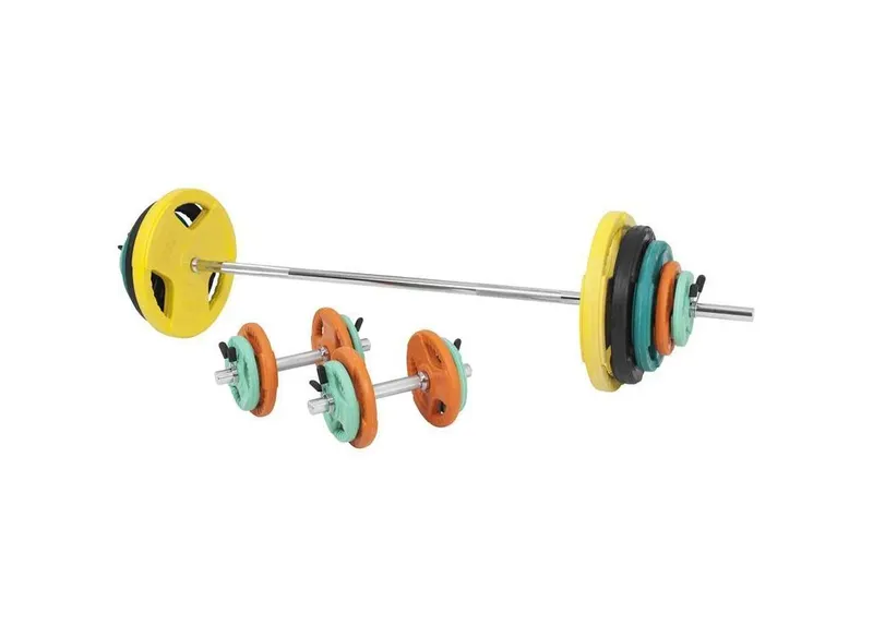 Bild 1 för Gorilla Sports Skivstång Hantlar Trigrip F - 108kg
