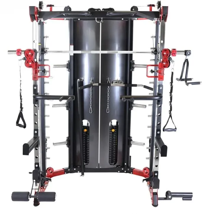 Bild 1 för Gorilla Sports Smithmaskin MULTI Kabelmaskin - Viktmagasin 2x90kg