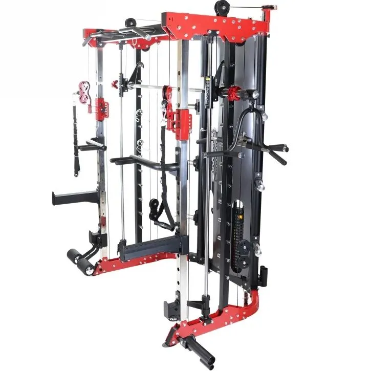 Bild 2 för Gorilla Sports Smithmaskin MULTI Kabelmaskin - Viktmagasin 2x90kg