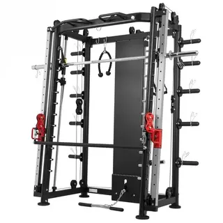 Produktfoto för Gorilla Sports Smithmaskin Multi PRO - Cable Cross Chinsstång