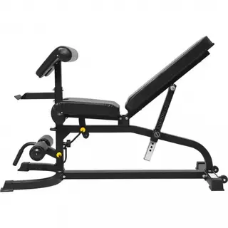 Produktfoto för Gorilla Sports Träningsbänk - Bicepscurl och benspark