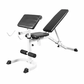 Produktfoto för Gorilla Sports Träningsbänk Multibänk - Biceps, sit-up