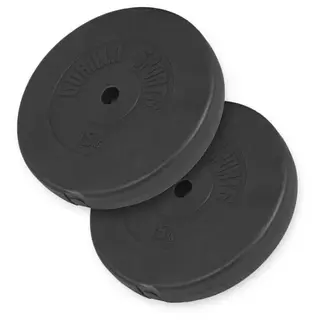 Produktfoto för Gorilla Sports Viktskivor BASIC Cement - 2x15kg