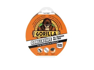 Produktfoto för Gorilla vit tejp 48 mm. - 27 meter