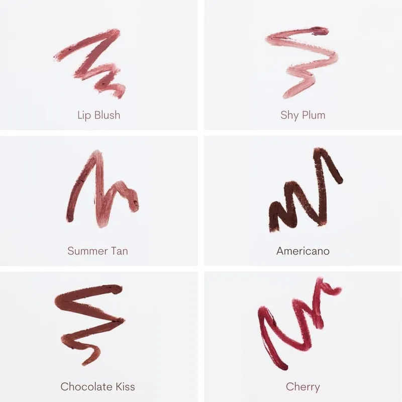 Bild 4 för GOSH Copenhagen Velvet Touch Lip Liner Chocolate 1.2g Kiss