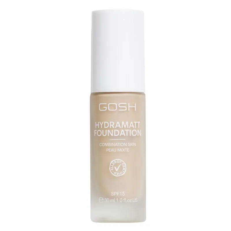 Bild 1 för Gosh Hydramatt Foundation 30 ml 002N Very Light - Neutral Undertone