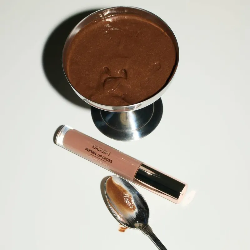 Bild 4 för Gosh Peptide Lip Gloss 007 Chocolate Mousse
