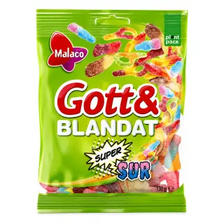 Produktfoto för Gott & blandat 2 x Gott &amp; Blandat Supersur