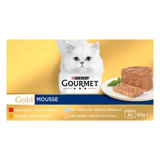 Produktfoto för Gourmet Gold Wet Cat 4X85g Pate