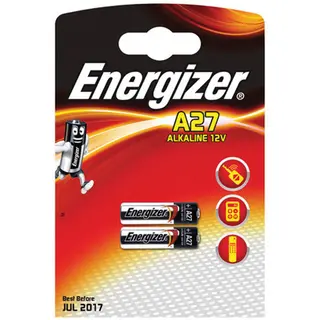 Produktfoto för GP Batteries High Voltage 27A, Engångsbatteri, Alkalisk, 12 V, 5 styck, 20 mAh, Guld, Grön, Vit
