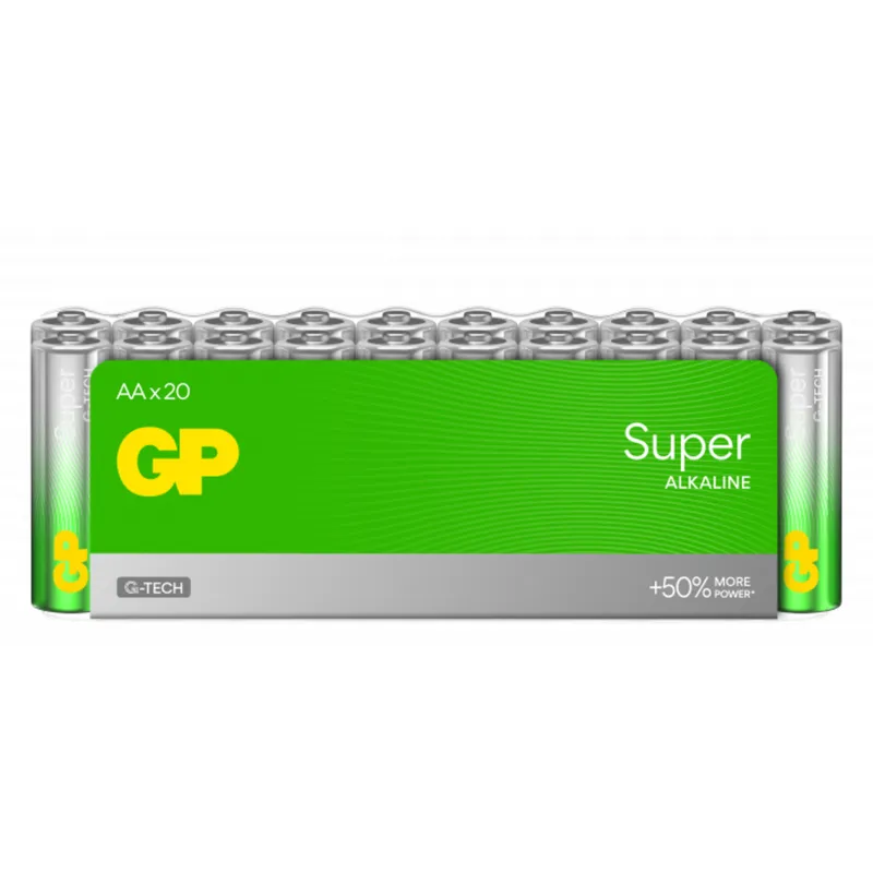 Bild 2 för GP Batteries Super Alkaline AA-batteri 15A / LR6 20-pack