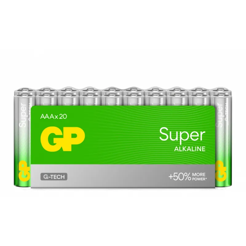 Bild 2 för GP Batteries Super Alkaline AAA-batteri 24A / LR03 20-pack