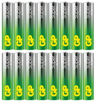 Produktfoto för GP Battery Super Alkaline AAA/LR03 16-pack