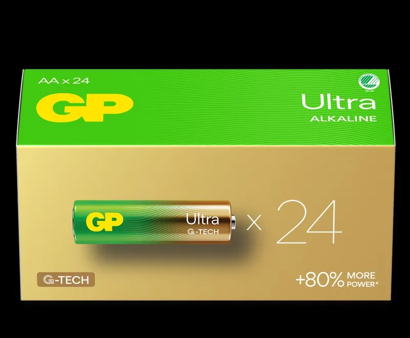 Alternativ bild 0 för GP Battery Ultra Alkaline AA/LR06 24-pack