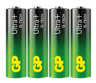 Produktfoto för GP Battery Ultra Plus Alkaline AA/LR6 4-pack
