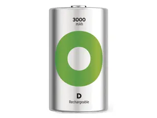 Produktfoto för GP Recyko 3000mAh D/R20 2-pack