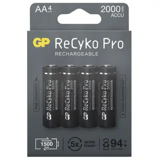 Produktfoto för GP ReCyko Professional NiMH 210AAHCB-2WB4
