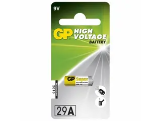 Produktfoto för GP Specialbatteri 9V, 29A, 1-pack