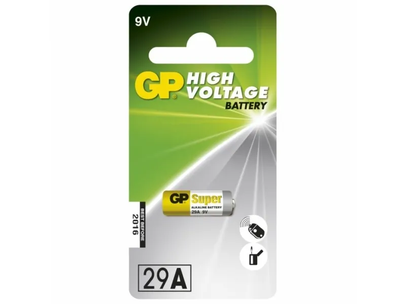 Alternativ bild 0 för GP Specialbatteri 9V, 29A, 1-pack