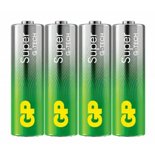 Produktfoto för GP Super - Batteri 4 x AA-typ - alkaliskt