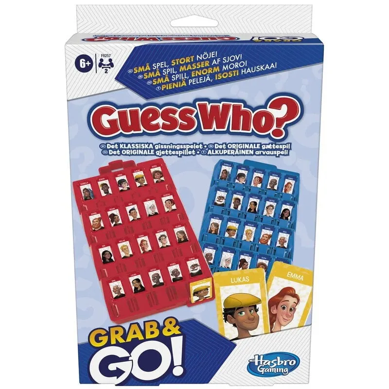 Alternativ bild 0 för Grab & Go Resespel Guess Who