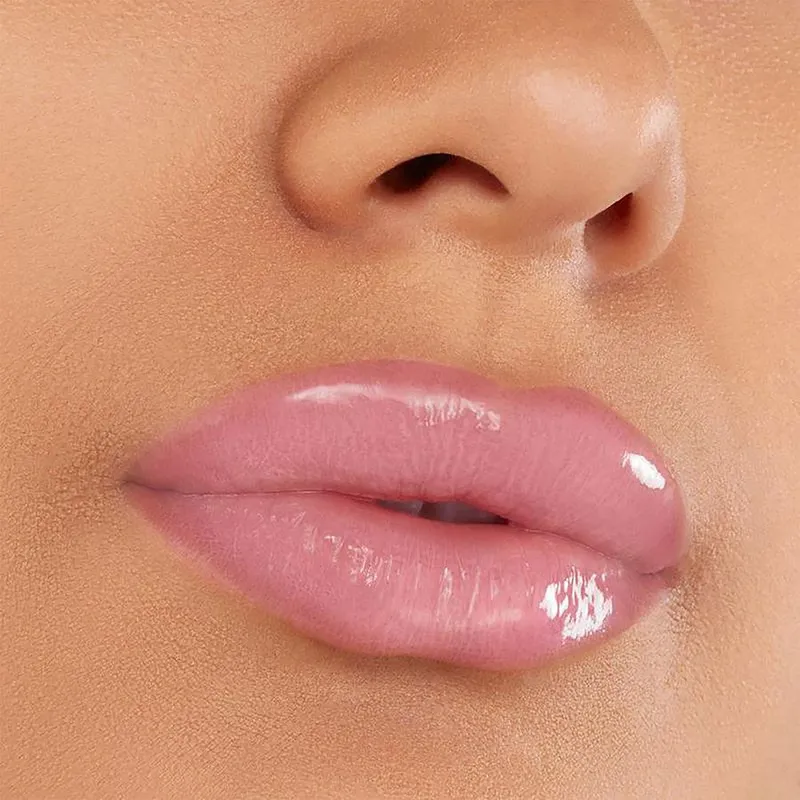 Bild 4 för Grande Cosmetics GrandeLIPS Hydrating Lip Plumping Gloss Pale Rose