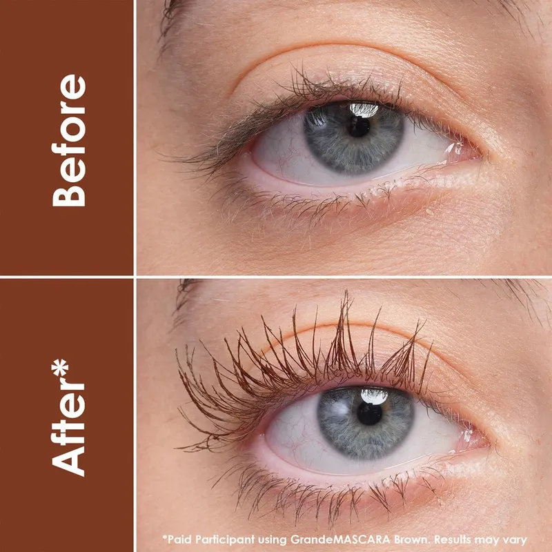 Bild 2 för Grande Cosmetics GrandeMASCARA Conditioning Peptide Mascara Brown - 5,6 g