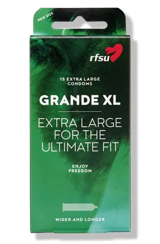 Produktfoto för Grande XL - Extra stor kondom - 30 pack