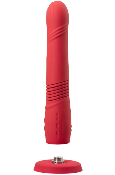 Bild 2 för GRAVITY THRUSTING DILDO - röd
