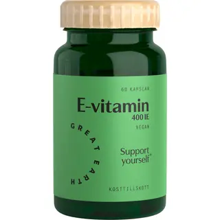 Produktfoto för Great Earth E-Vitamin 60 kapslar