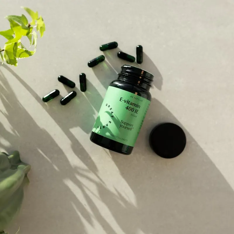 Bild 2 för Great Earth E-Vitamin 60 kapslar