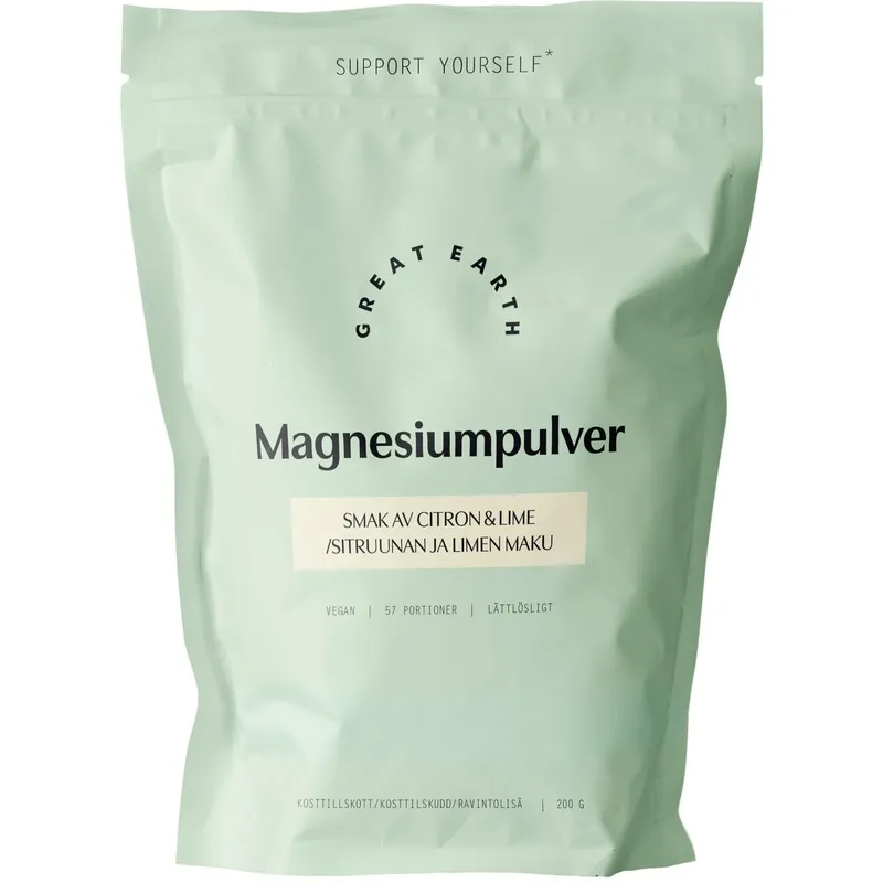 Bild 1 för Great Earth Magnesiumpulver 200 g