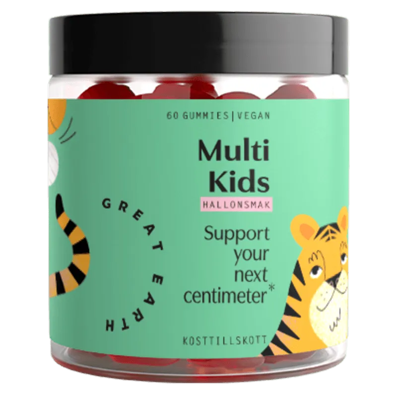Bild 1 för Great Earth Multi Kids 60 gummies
