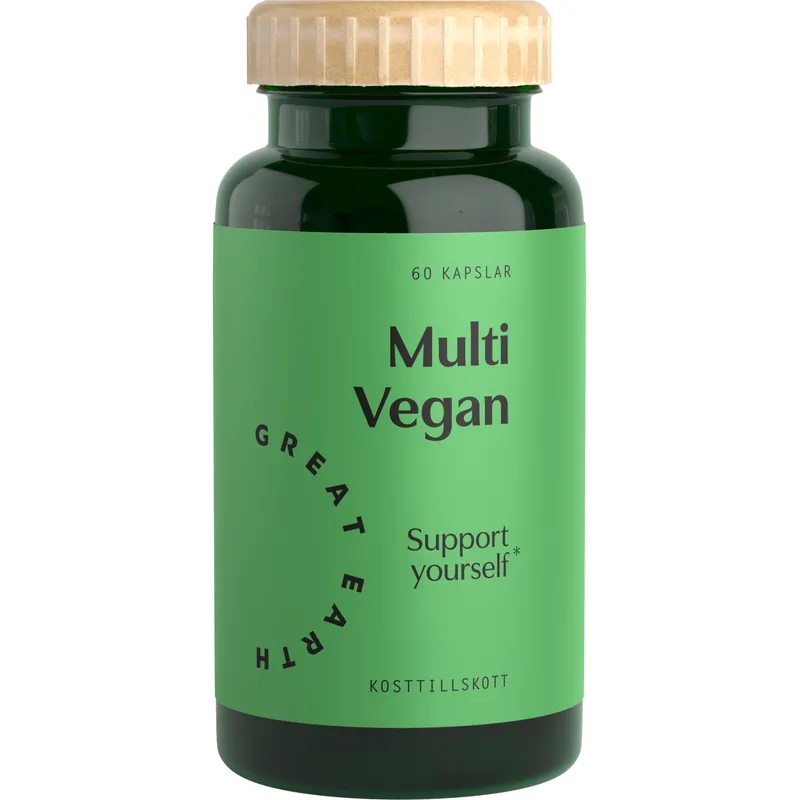 Bild 2 för Great Earth Multi Vegan 60 kapslar